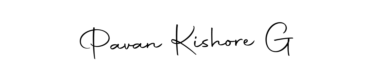 The best way (Autography-DOLnW) to make a short signature is to pick only two or three words in your name. The name Pavan Kishore G include a total of six letters. For converting this name. Pavan Kishore G signature style 10 images and pictures png