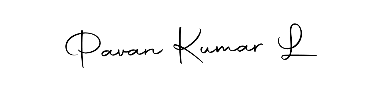 Create a beautiful signature design for name Pavan Kumar L. With this signature (Autography-DOLnW) fonts, you can make a handwritten signature for free. Pavan Kumar L signature style 10 images and pictures png