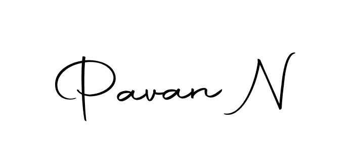 if you are searching for the best signature style for your name Pavan N. so please give up your signature search. here we have designed multiple signature styles  using Autography-DOLnW. Pavan N signature style 10 images and pictures png