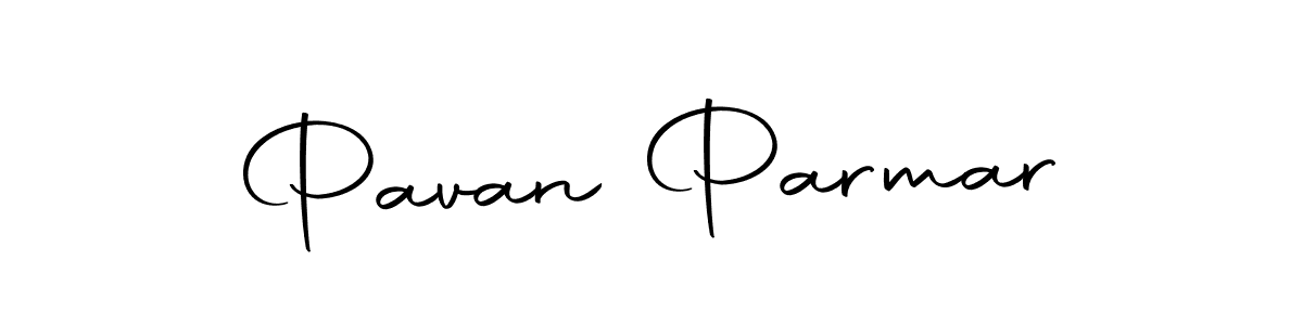 Design your own signature with our free online signature maker. With this signature software, you can create a handwritten (Autography-DOLnW) signature for name Pavan Parmar. Pavan Parmar signature style 10 images and pictures png