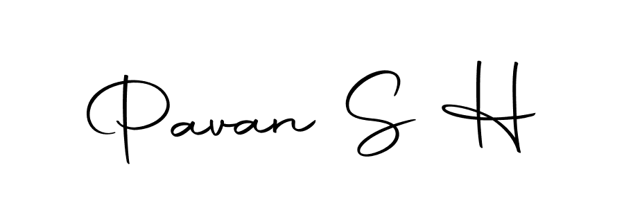 Make a beautiful signature design for name Pavan S H. With this signature (Autography-DOLnW) style, you can create a handwritten signature for free. Pavan S H signature style 10 images and pictures png