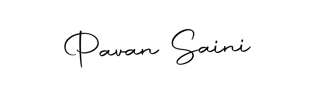 Make a beautiful signature design for name Pavan Saini. With this signature (Autography-DOLnW) style, you can create a handwritten signature for free. Pavan Saini signature style 10 images and pictures png