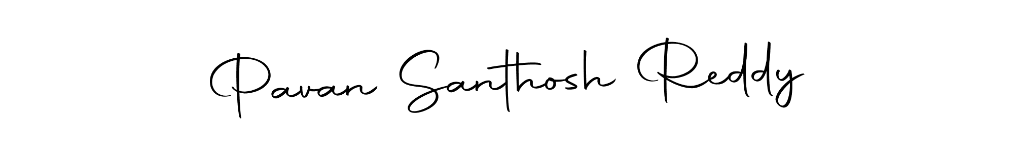 Make a short Pavan Santhosh Reddy signature style. Manage your documents anywhere anytime using Autography-DOLnW. Create and add eSignatures, submit forms, share and send files easily. Pavan Santhosh Reddy signature style 10 images and pictures png