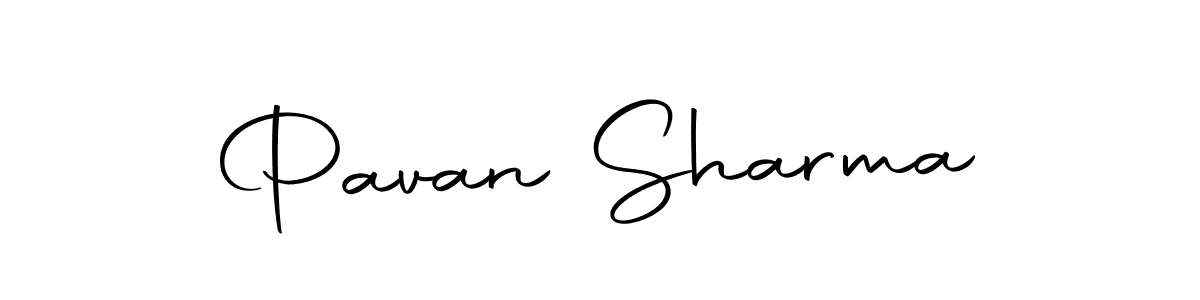 Create a beautiful signature design for name Pavan Sharma. With this signature (Autography-DOLnW) fonts, you can make a handwritten signature for free. Pavan Sharma signature style 10 images and pictures png