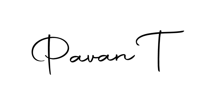 Make a beautiful signature design for name Pavan T. With this signature (Autography-DOLnW) style, you can create a handwritten signature for free. Pavan T signature style 10 images and pictures png