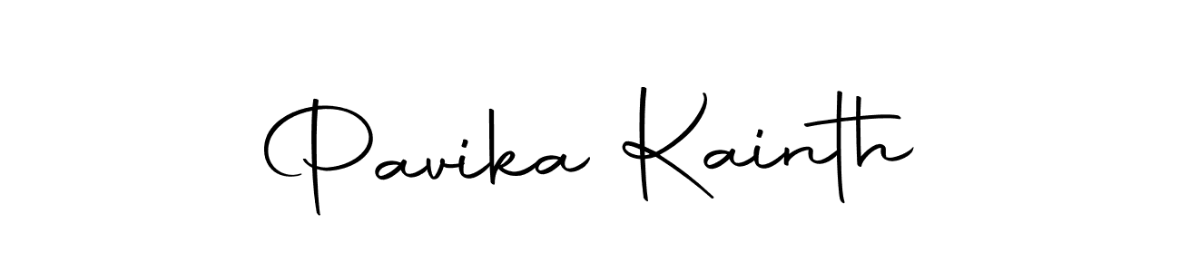 Make a beautiful signature design for name Pavika Kainth. Use this online signature maker to create a handwritten signature for free. Pavika Kainth signature style 10 images and pictures png