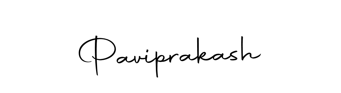 Use a signature maker to create a handwritten signature online. With this signature software, you can design (Autography-DOLnW) your own signature for name Paviprakash. Paviprakash signature style 10 images and pictures png