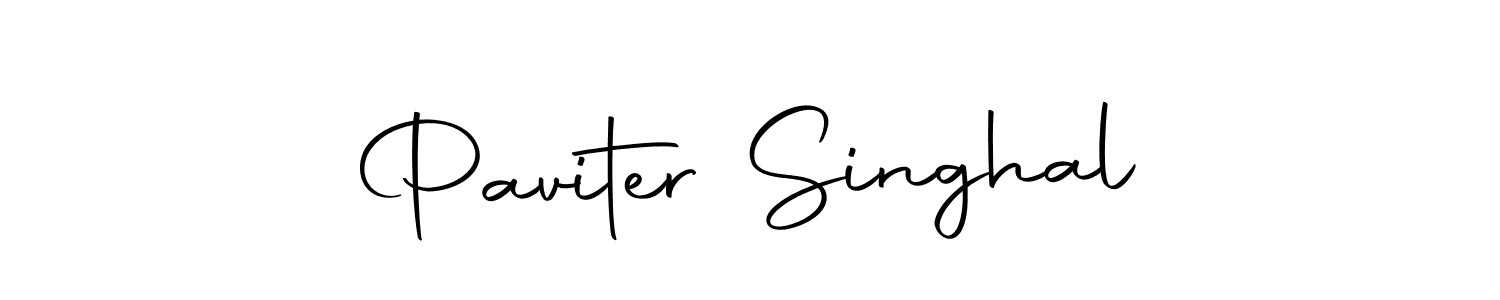 Also we have Paviter Singhal name is the best signature style. Create professional handwritten signature collection using Autography-DOLnW autograph style. Paviter Singhal signature style 10 images and pictures png