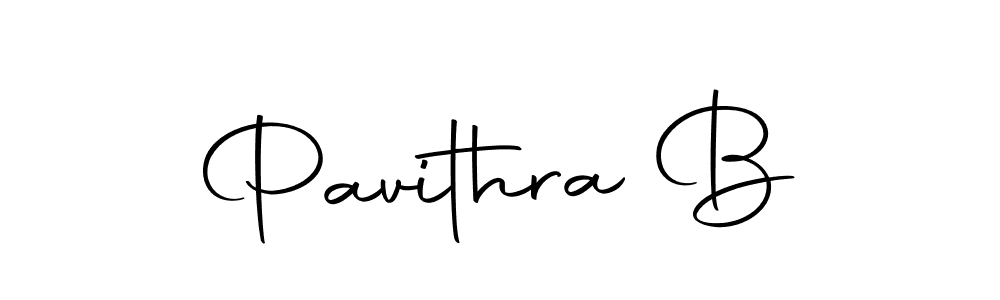 How to make Pavithra B signature? Autography-DOLnW is a professional autograph style. Create handwritten signature for Pavithra B name. Pavithra B signature style 10 images and pictures png