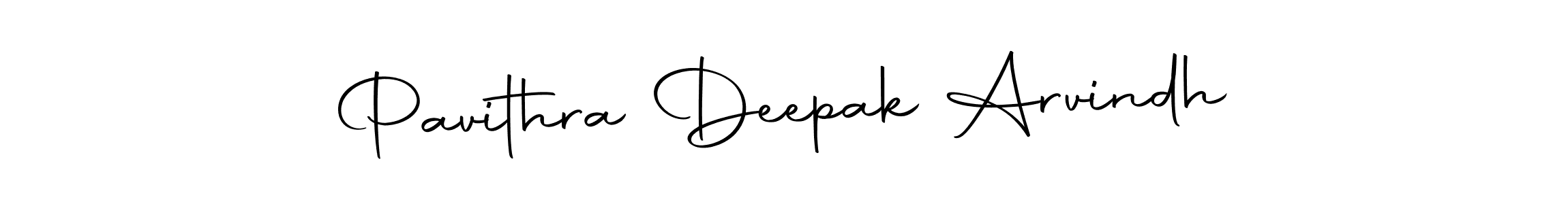 Create a beautiful signature design for name Pavithra Deepak Arvindh. With this signature (Autography-DOLnW) fonts, you can make a handwritten signature for free. Pavithra Deepak Arvindh signature style 10 images and pictures png