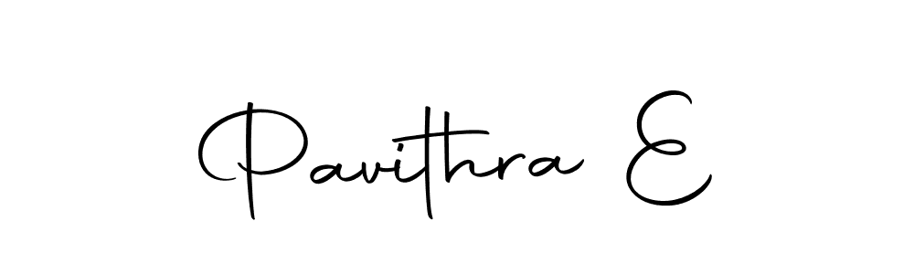 Make a beautiful signature design for name Pavithra E. With this signature (Autography-DOLnW) style, you can create a handwritten signature for free. Pavithra E signature style 10 images and pictures png