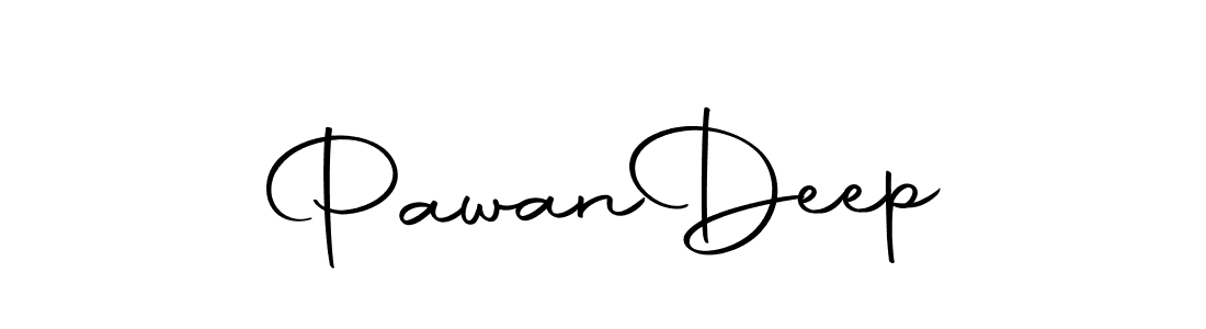 Design your own signature with our free online signature maker. With this signature software, you can create a handwritten (Autography-DOLnW) signature for name Pawan  Deep. Pawan  Deep signature style 10 images and pictures png