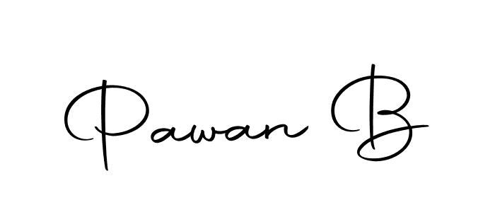 Design your own signature with our free online signature maker. With this signature software, you can create a handwritten (Autography-DOLnW) signature for name Pawan B. Pawan B signature style 10 images and pictures png