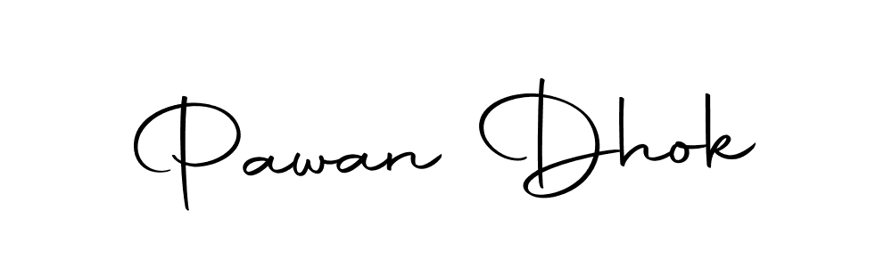 Create a beautiful signature design for name Pawan Dhok. With this signature (Autography-DOLnW) fonts, you can make a handwritten signature for free. Pawan Dhok signature style 10 images and pictures png