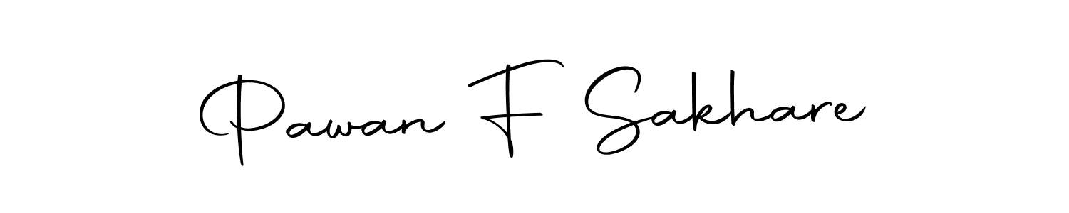 Make a beautiful signature design for name Pawan F Sakhare. With this signature (Autography-DOLnW) style, you can create a handwritten signature for free. Pawan F Sakhare signature style 10 images and pictures png