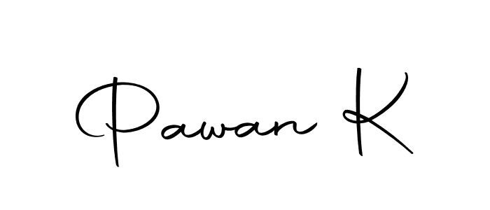 The best way (Autography-DOLnW) to make a short signature is to pick only two or three words in your name. The name Pawan K include a total of six letters. For converting this name. Pawan K signature style 10 images and pictures png