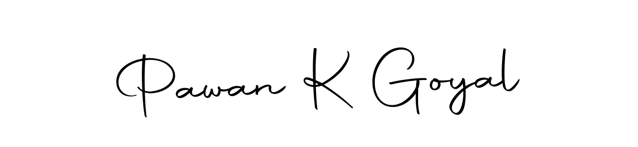 Design your own signature with our free online signature maker. With this signature software, you can create a handwritten (Autography-DOLnW) signature for name Pawan K Goyal. Pawan K Goyal signature style 10 images and pictures png