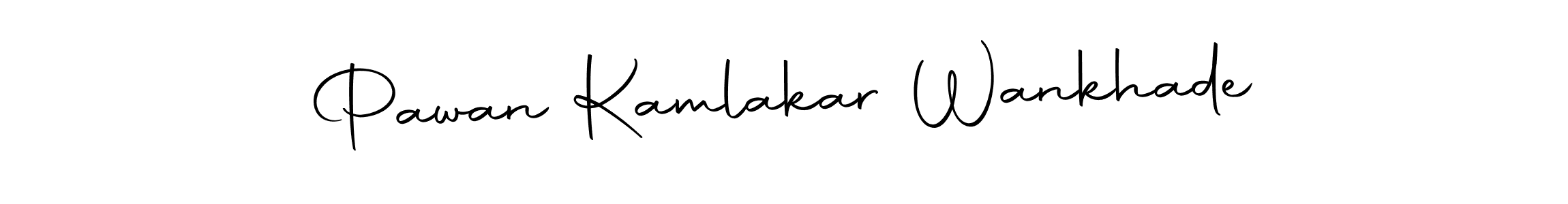 Make a beautiful signature design for name Pawan Kamlakar Wankhade. With this signature (Autography-DOLnW) style, you can create a handwritten signature for free. Pawan Kamlakar Wankhade signature style 10 images and pictures png
