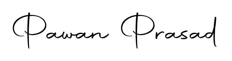How to make Pawan Prasad name signature. Use Autography-DOLnW style for creating short signs online. This is the latest handwritten sign. Pawan Prasad signature style 10 images and pictures png