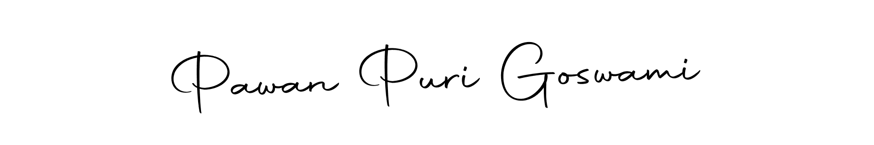 Make a beautiful signature design for name Pawan Puri Goswami. Use this online signature maker to create a handwritten signature for free. Pawan Puri Goswami signature style 10 images and pictures png