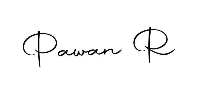 Use a signature maker to create a handwritten signature online. With this signature software, you can design (Autography-DOLnW) your own signature for name Pawan R. Pawan R signature style 10 images and pictures png