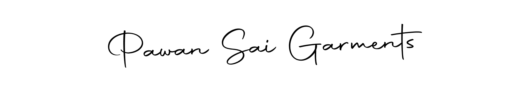 How to make Pawan Sai Garments name signature. Use Autography-DOLnW style for creating short signs online. This is the latest handwritten sign. Pawan Sai Garments signature style 10 images and pictures png
