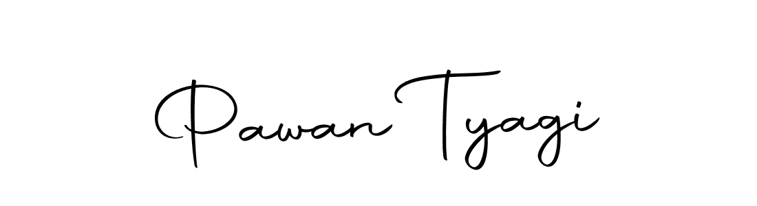 Create a beautiful signature design for name Pawan Tyagi. With this signature (Autography-DOLnW) fonts, you can make a handwritten signature for free. Pawan Tyagi signature style 10 images and pictures png
