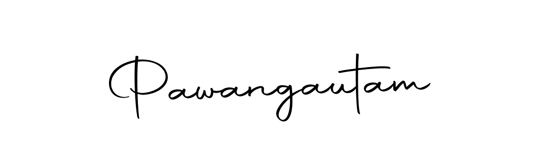 You should practise on your own different ways (Autography-DOLnW) to write your name (Pawangautam) in signature. don't let someone else do it for you. Pawangautam signature style 10 images and pictures png