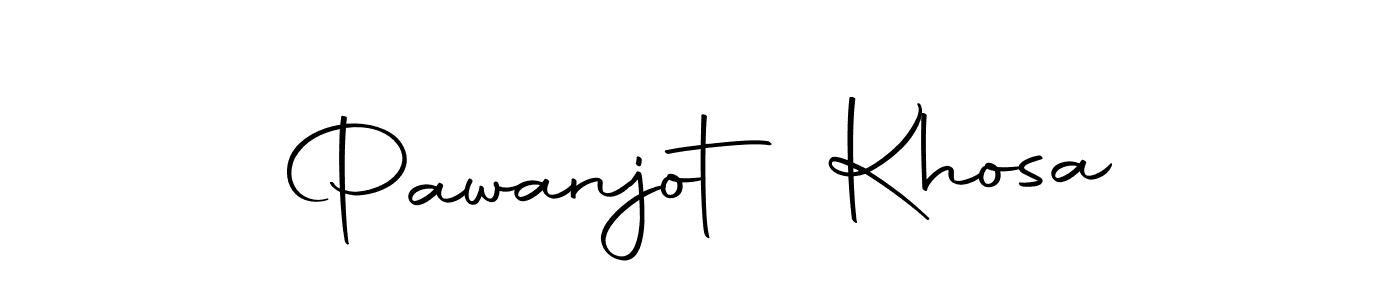 Make a beautiful signature design for name Pawanjot Khosa. With this signature (Autography-DOLnW) style, you can create a handwritten signature for free. Pawanjot Khosa signature style 10 images and pictures png