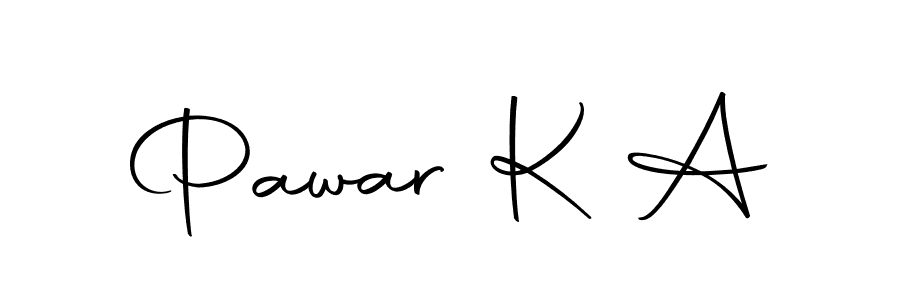 Create a beautiful signature design for name Pawar K A. With this signature (Autography-DOLnW) fonts, you can make a handwritten signature for free. Pawar K A signature style 10 images and pictures png