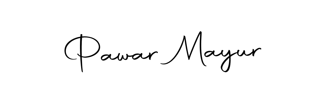 Use a signature maker to create a handwritten signature online. With this signature software, you can design (Autography-DOLnW) your own signature for name Pawar Mayur. Pawar Mayur signature style 10 images and pictures png