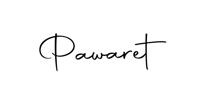 Design your own signature with our free online signature maker. With this signature software, you can create a handwritten (Autography-DOLnW) signature for name Pawaret. Pawaret signature style 10 images and pictures png