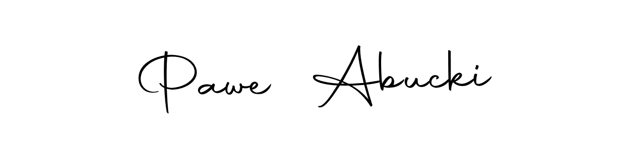 Also we have Paweł Abucki name is the best signature style. Create professional handwritten signature collection using Autography-DOLnW autograph style. Paweł Abucki signature style 10 images and pictures png