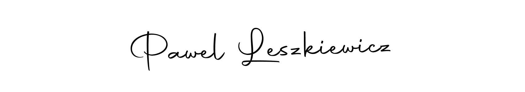 Autography-DOLnW is a professional signature style that is perfect for those who want to add a touch of class to their signature. It is also a great choice for those who want to make their signature more unique. Get Pawel Leszkiewicz name to fancy signature for free. Pawel Leszkiewicz signature style 10 images and pictures png