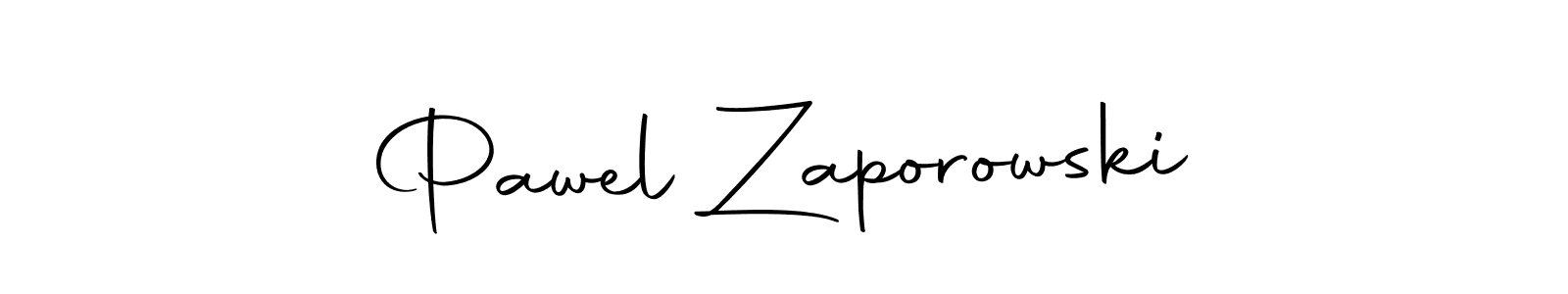 Autography-DOLnW is a professional signature style that is perfect for those who want to add a touch of class to their signature. It is also a great choice for those who want to make their signature more unique. Get Pawel Zaporowski name to fancy signature for free. Pawel Zaporowski signature style 10 images and pictures png