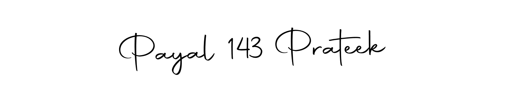 Design your own signature with our free online signature maker. With this signature software, you can create a handwritten (Autography-DOLnW) signature for name Payal 143 Prateek. Payal 143 Prateek signature style 10 images and pictures png