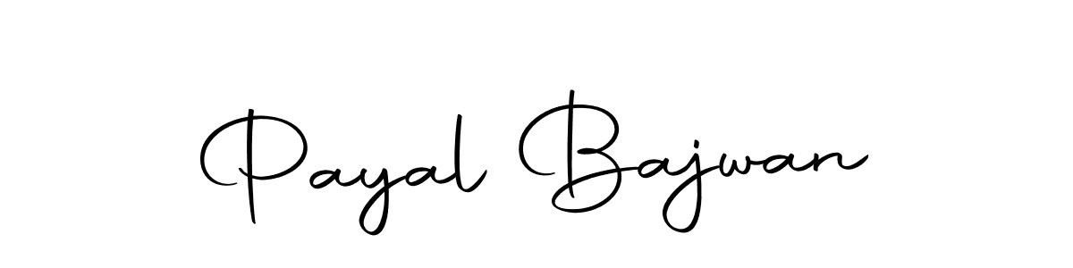 Design your own signature with our free online signature maker. With this signature software, you can create a handwritten (Autography-DOLnW) signature for name Payal Bajwan. Payal Bajwan signature style 10 images and pictures png