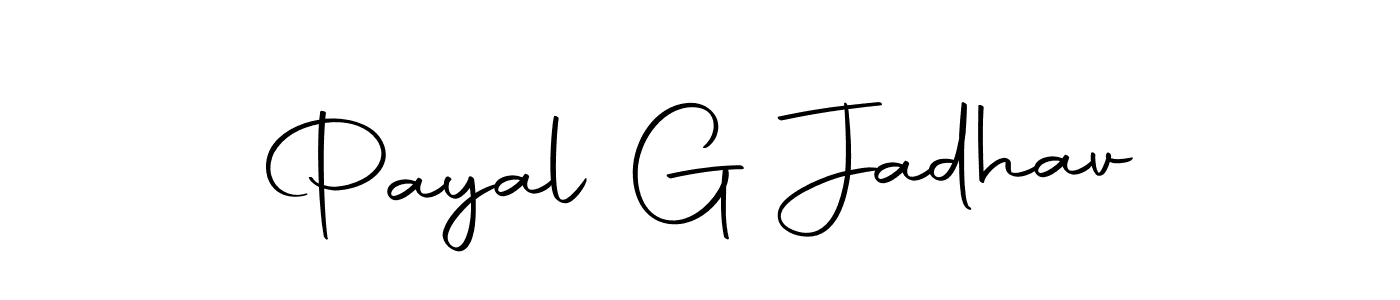 if you are searching for the best signature style for your name Payal G Jadhav. so please give up your signature search. here we have designed multiple signature styles  using Autography-DOLnW. Payal G Jadhav signature style 10 images and pictures png