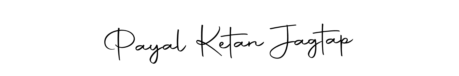 How to make Payal Ketan Jagtap name signature. Use Autography-DOLnW style for creating short signs online. This is the latest handwritten sign. Payal Ketan Jagtap signature style 10 images and pictures png