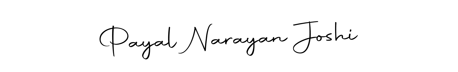 Make a beautiful signature design for name Payal Narayan Joshi. Use this online signature maker to create a handwritten signature for free. Payal Narayan Joshi signature style 10 images and pictures png