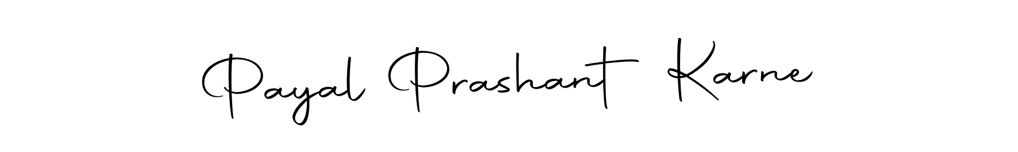 You can use this online signature creator to create a handwritten signature for the name Payal Prashant Karne. This is the best online autograph maker. Payal Prashant Karne signature style 10 images and pictures png