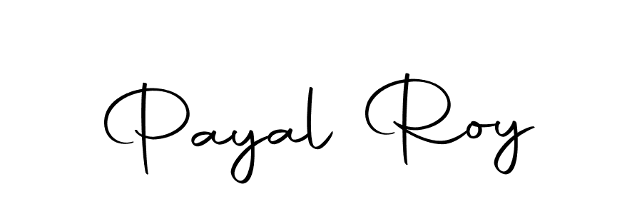 How to make Payal Roy name signature. Use Autography-DOLnW style for creating short signs online. This is the latest handwritten sign. Payal Roy signature style 10 images and pictures png