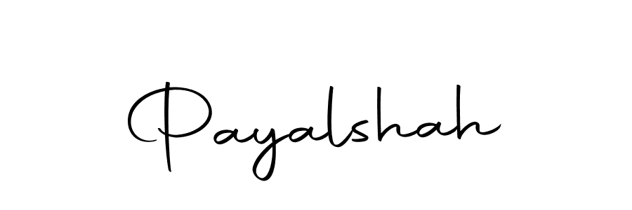 Create a beautiful signature design for name Payalshah. With this signature (Autography-DOLnW) fonts, you can make a handwritten signature for free. Payalshah signature style 10 images and pictures png