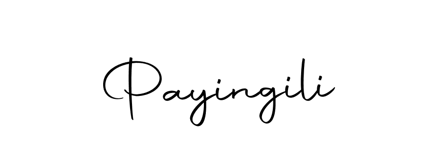 Design your own signature with our free online signature maker. With this signature software, you can create a handwritten (Autography-DOLnW) signature for name Payingili. Payingili signature style 10 images and pictures png