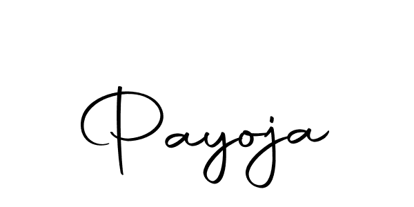 You should practise on your own different ways (Autography-DOLnW) to write your name (Payoja) in signature. don't let someone else do it for you. Payoja signature style 10 images and pictures png