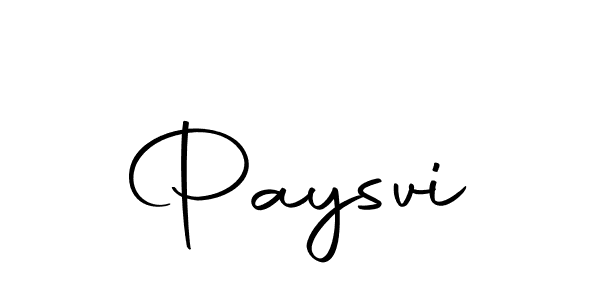 Use a signature maker to create a handwritten signature online. With this signature software, you can design (Autography-DOLnW) your own signature for name Paysvi. Paysvi signature style 10 images and pictures png