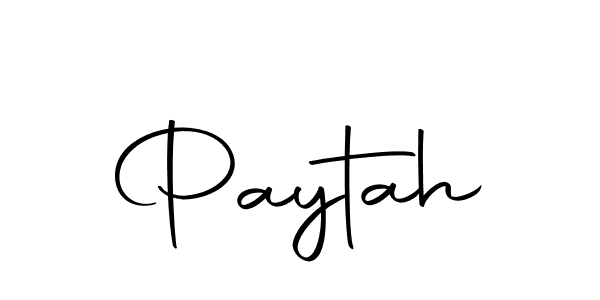 Use a signature maker to create a handwritten signature online. With this signature software, you can design (Autography-DOLnW) your own signature for name Paytah. Paytah signature style 10 images and pictures png