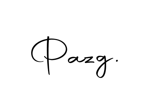 Use a signature maker to create a handwritten signature online. With this signature software, you can design (Autography-DOLnW) your own signature for name Pazg.. Pazg. signature style 10 images and pictures png