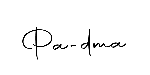 Make a beautiful signature design for name Pa~dma. Use this online signature maker to create a handwritten signature for free. Pa~dma signature style 10 images and pictures png