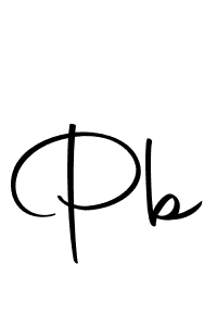 Create a beautiful signature design for name Pb. With this signature (Autography-DOLnW) fonts, you can make a handwritten signature for free. Pb signature style 10 images and pictures png